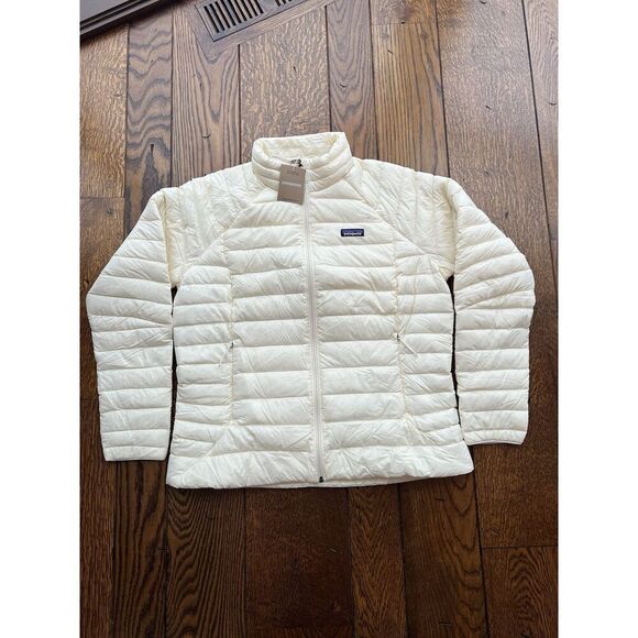 Patagonia Women’s Down Jacket Wool White Size X-Large NWT $279 Retail - Picture 1 of 7